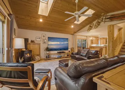 The living room